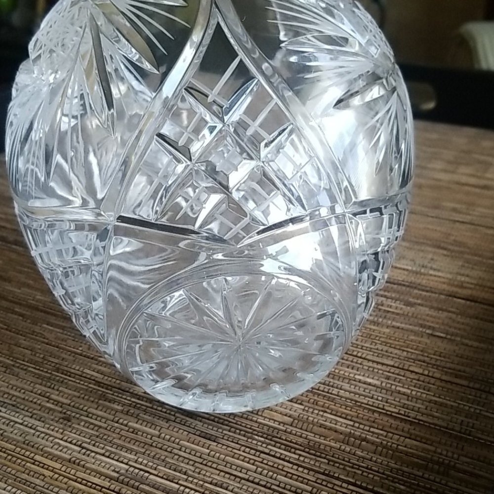 Crystal vase - Picture 5 of 8